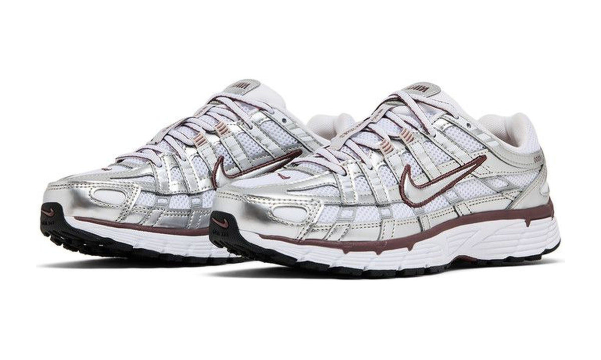 Nike Wmns P-6000 White Metallic Silver