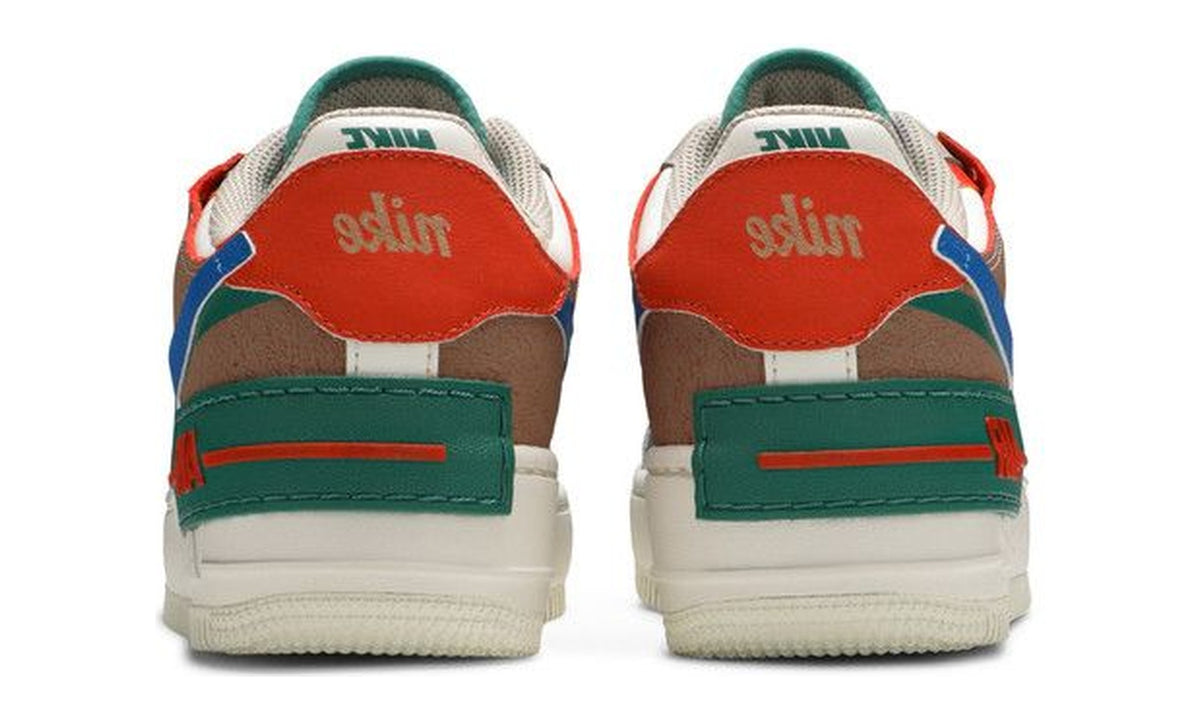 Nike Wmns Air Force 1 Shadow Sail Signal Blue Green
