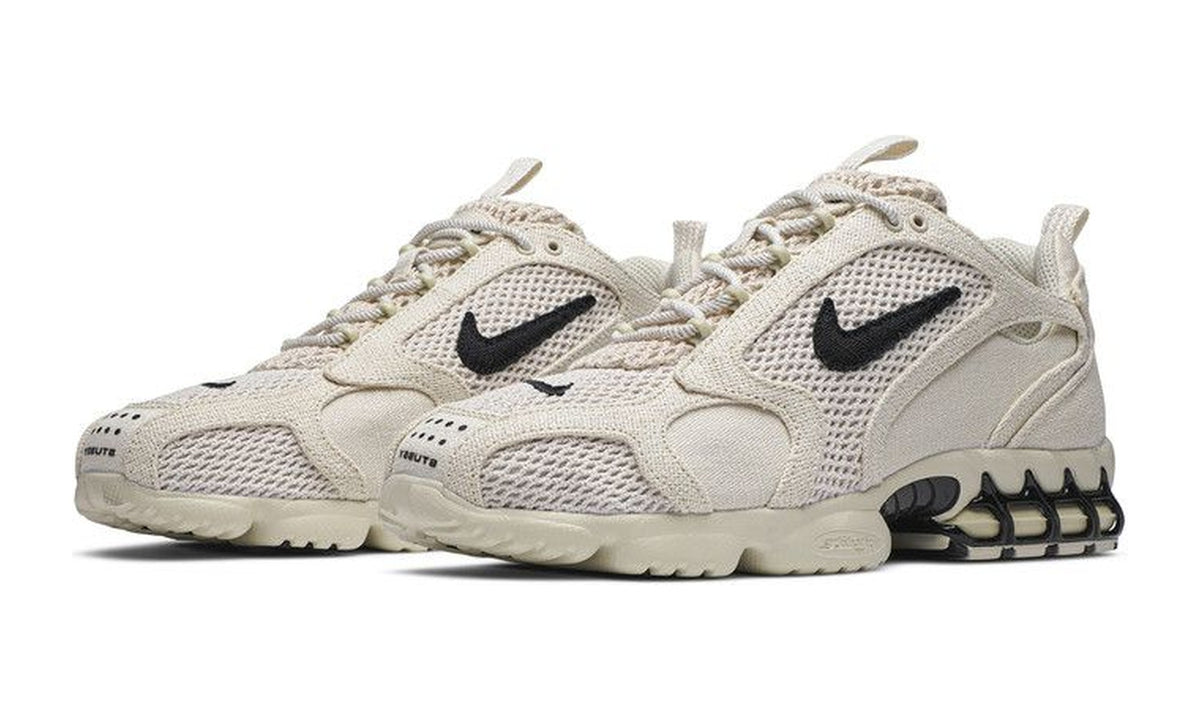 Stussy x Nike Air Zoom Spiridon Caged 2 Fossil