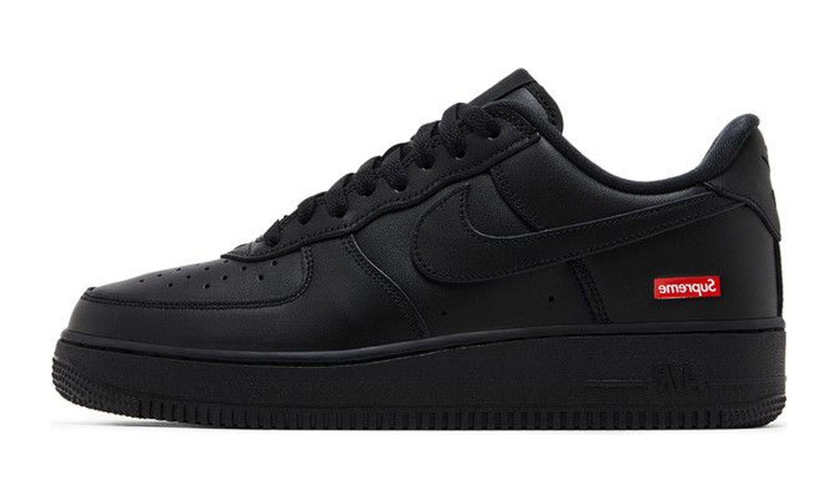 Supreme x Nike Air Force 1 Low Box Logo - Black