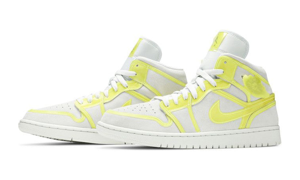 Wmns Air Jordan 1 Mid LX Off White Opti Yellow