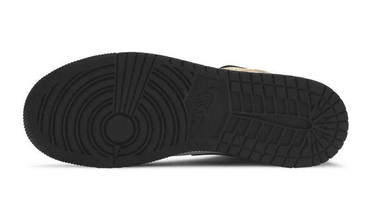 Air Jordan 1 Mid SE GS Metallic Gold