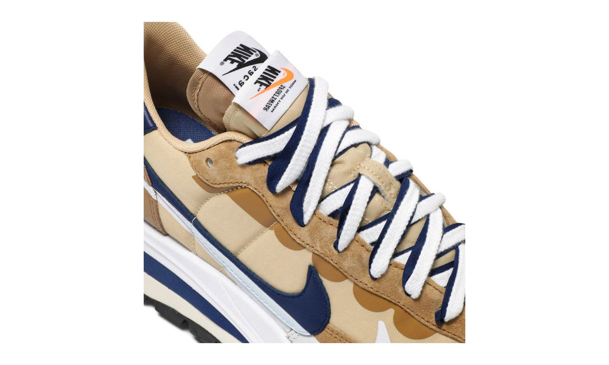 sacai x Nike VaporWaffle Sesame Blue Void