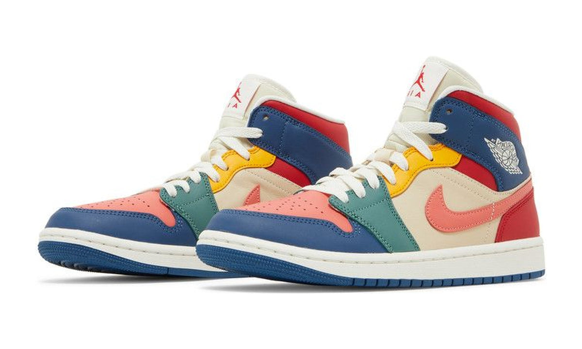 Wmns Air Jordan 1 Mid SE Multi-Color