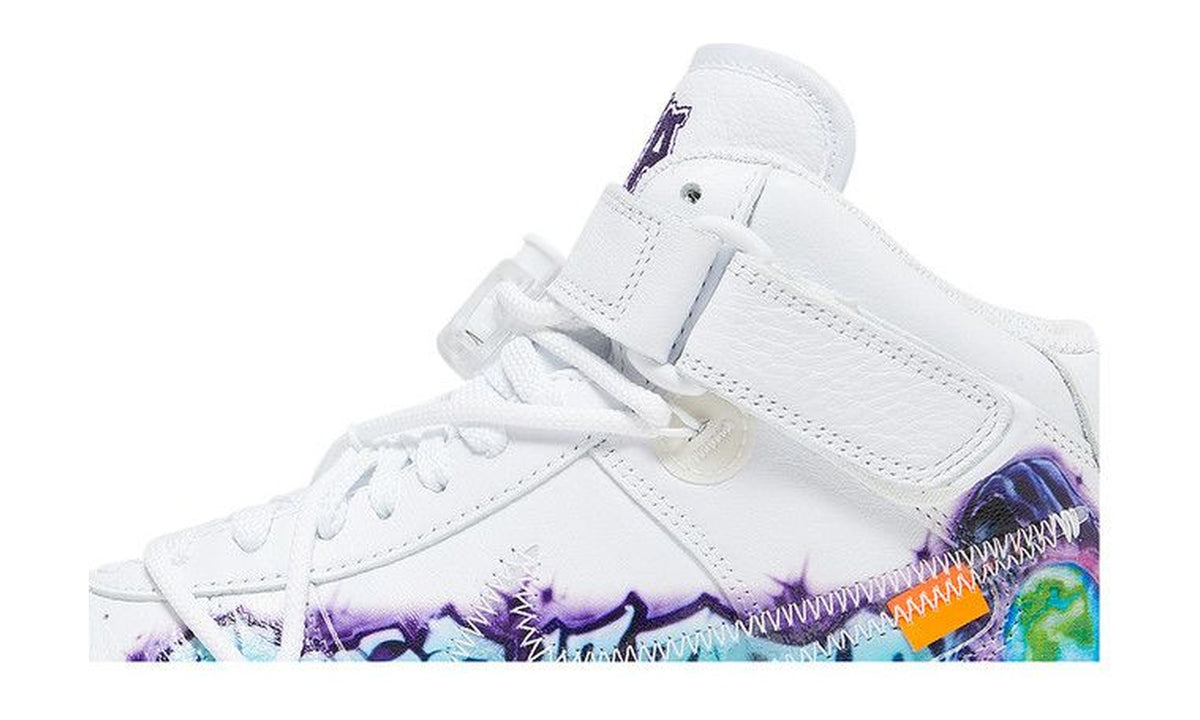 Off-White x Nike Air Force 1 Mid SP Leather Graffiti