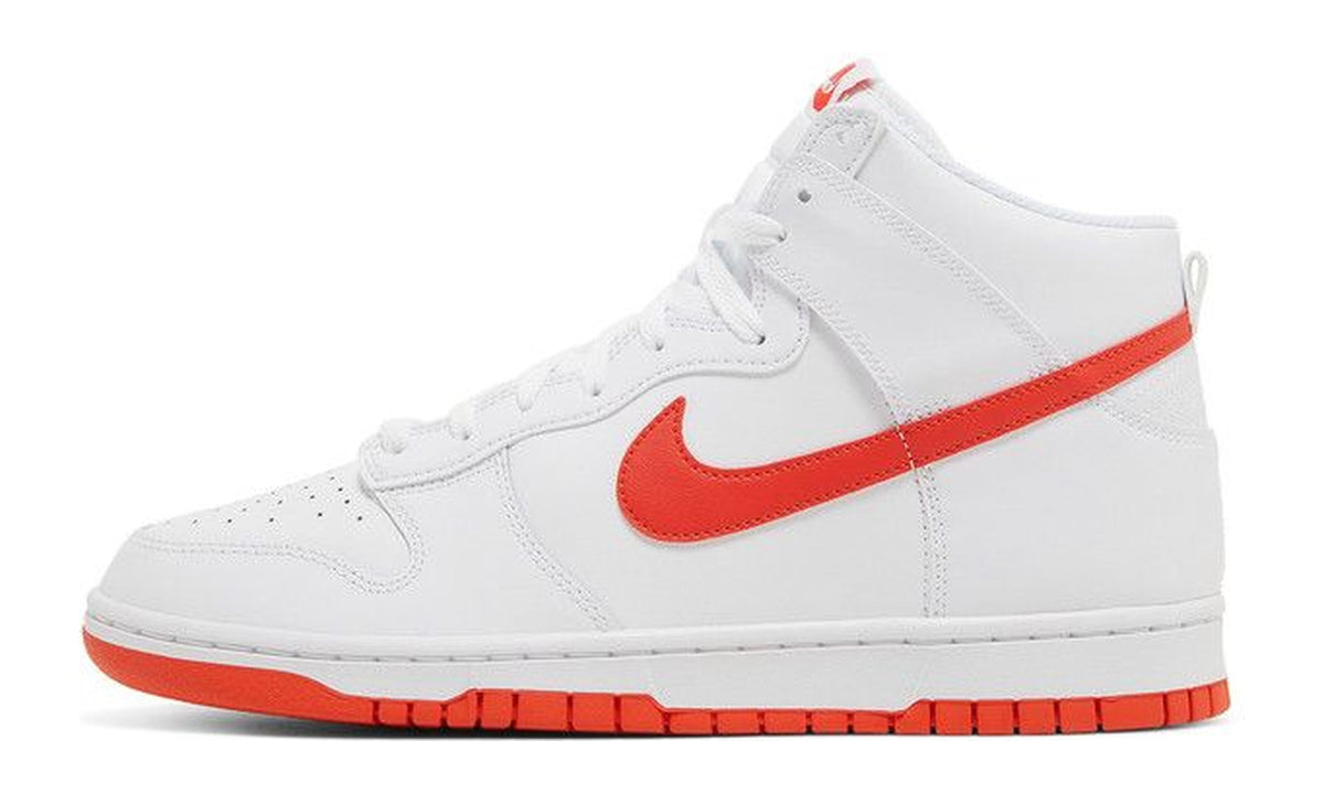 Nike Dunk High White Picante Red