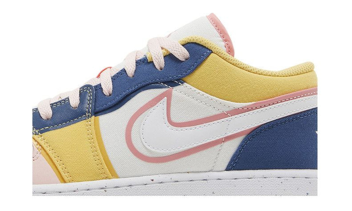 Air Jordan 1 Low SE GS Multi-Color Canvas