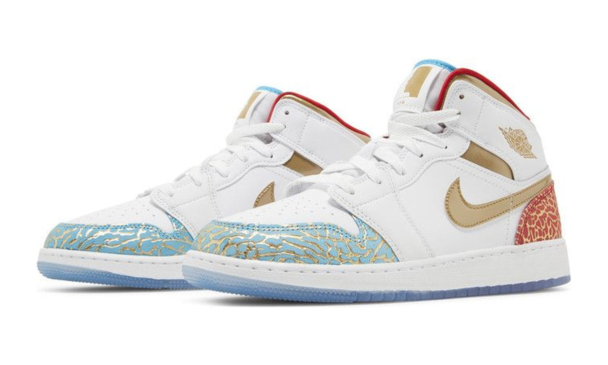 Air Jordan 1 Mid GS NC to Chi