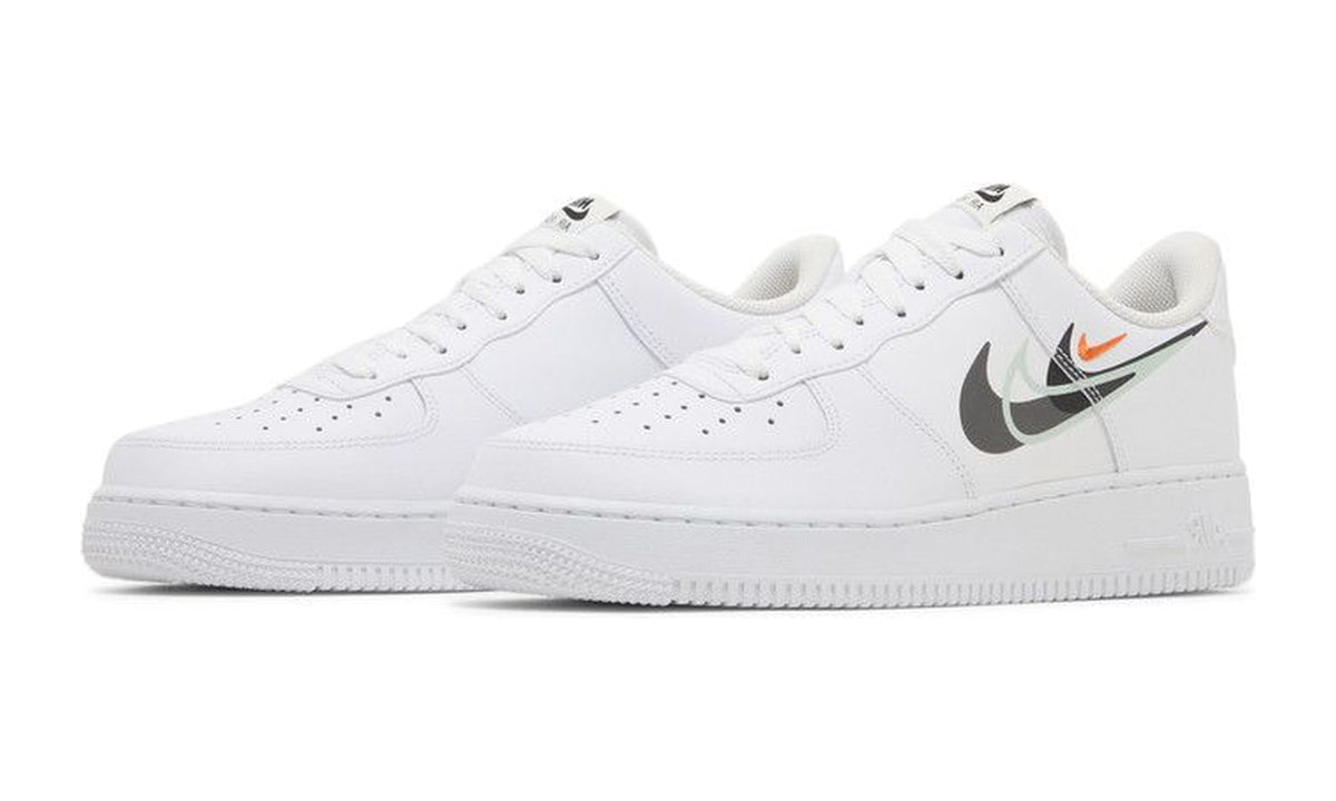 Nike Air Force 1 '07 Multi Swoosh - White Black