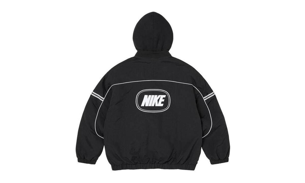 Supreme x Nike Nylon Hooded Jacket Black