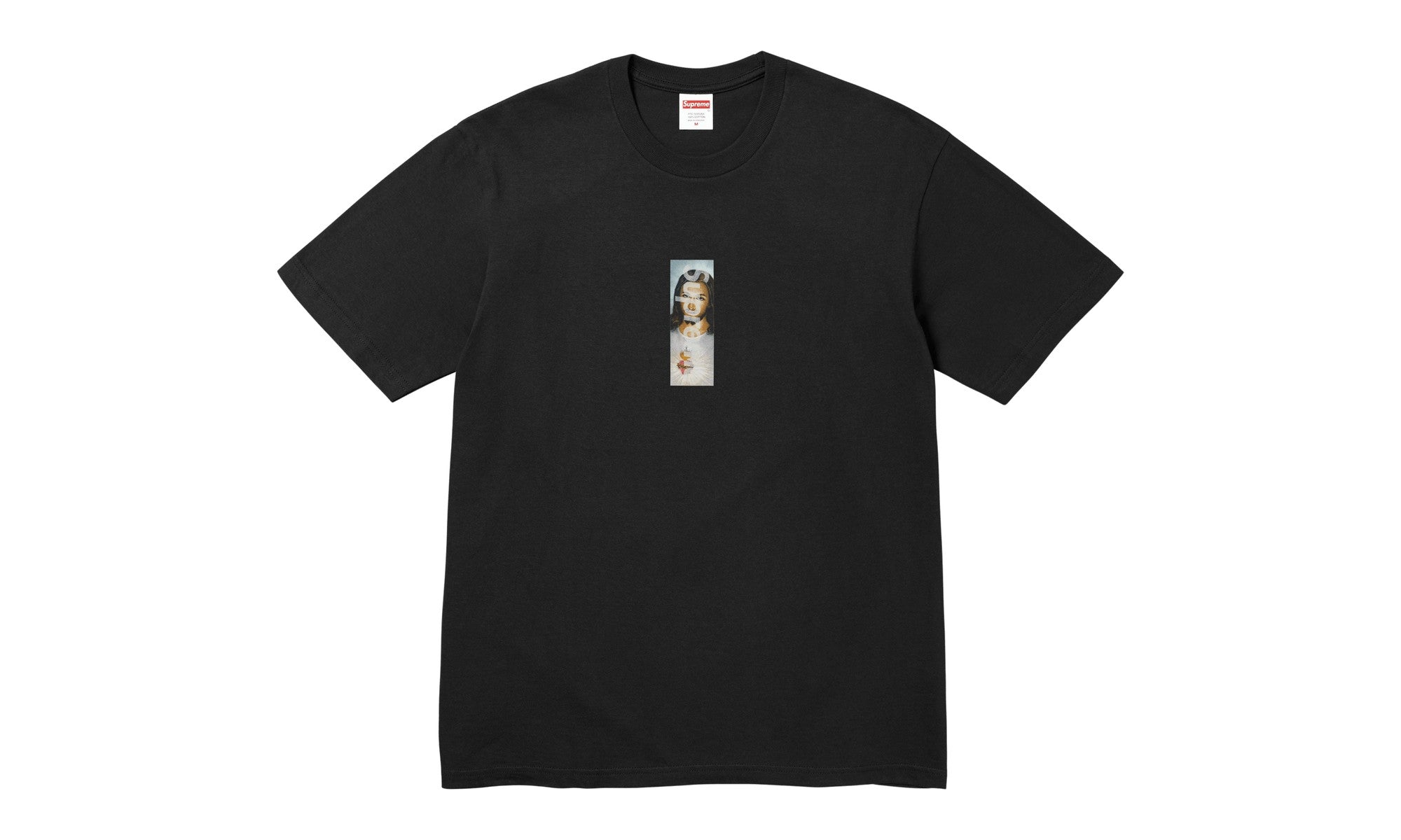Supreme Prayer Card Box Logo Tee Black