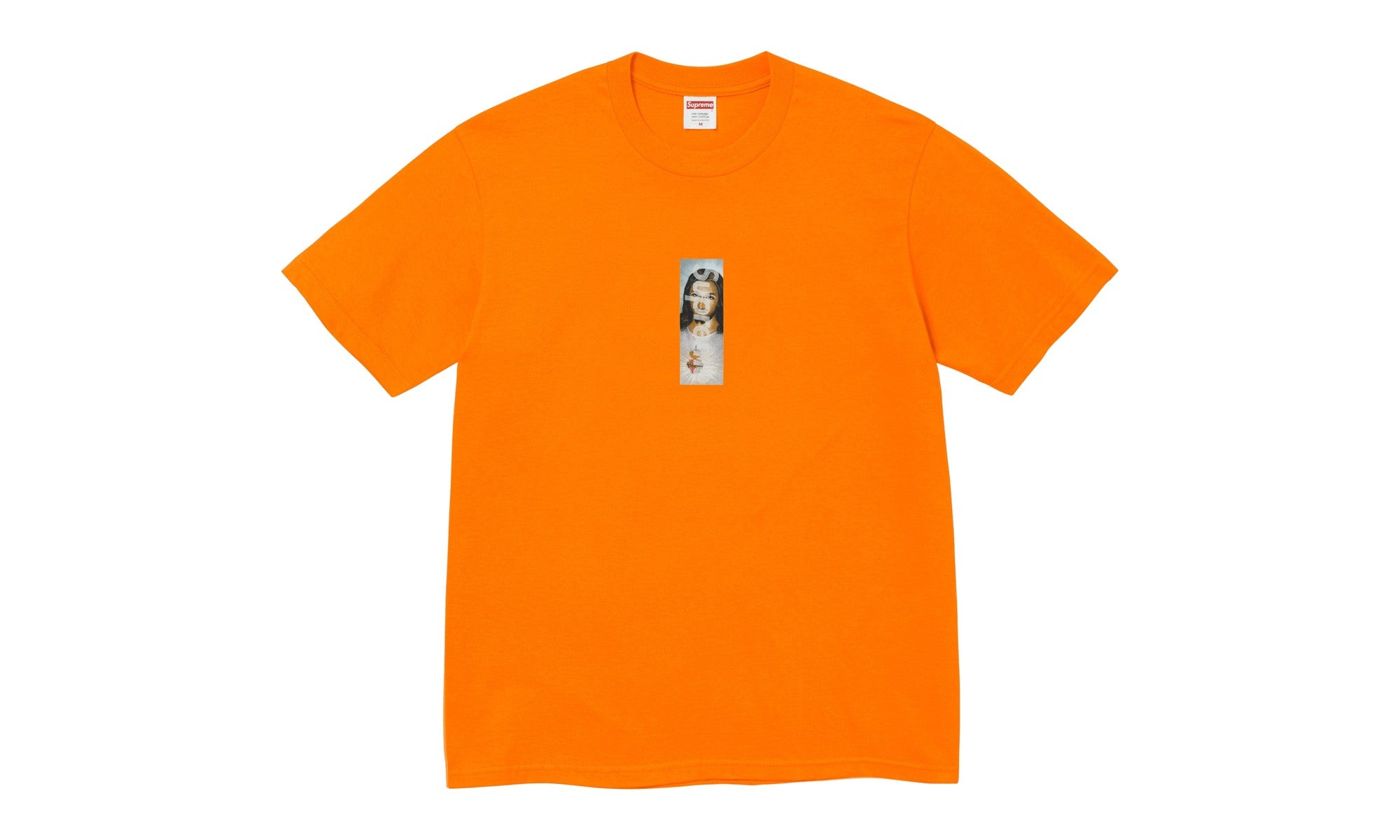 Supreme Prayer Card Box Logo Tee Orange