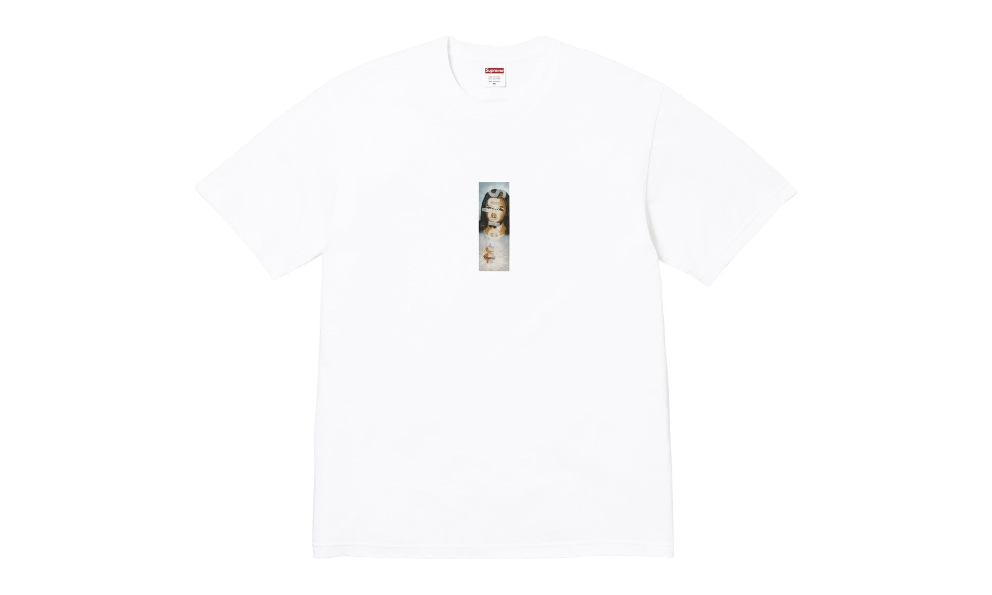 Supreme Prayer Card Box Logo Tee White