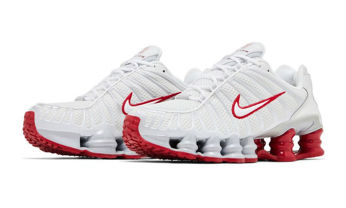 Nike Wmns Shox TL Platinum Tint Gym Red