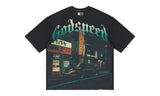 Godspeed Pit Stop Tokyo T-shirt Black Wash