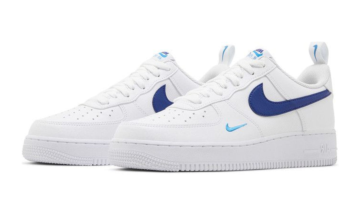 Nike Air Force 1 '07 White Deep Royal Blue