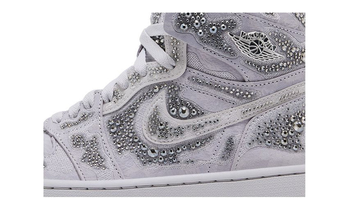 Swarovski x Wmns Air Jordan 1 High OG Vast Grey