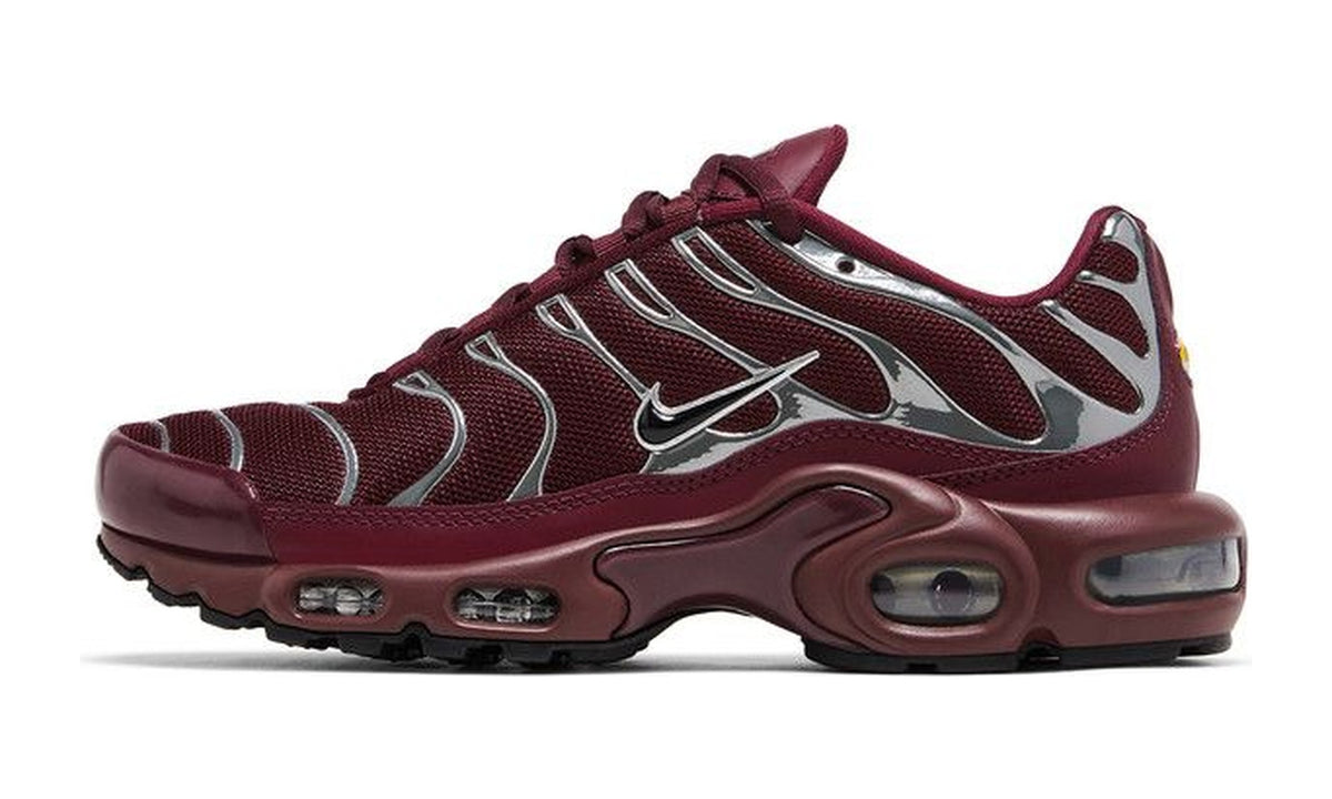 Nike Women's Air Max Plus SE Night Maroon Chrome Silver
