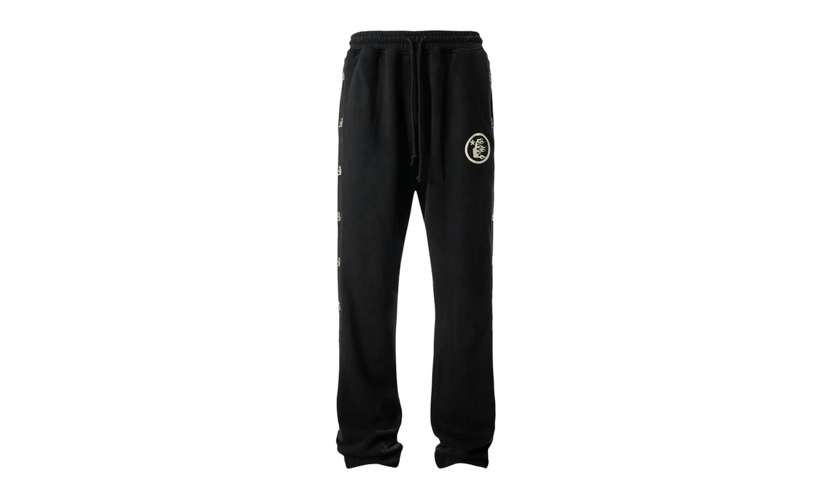 Hellstar Mirror Face Sweatpants Black
