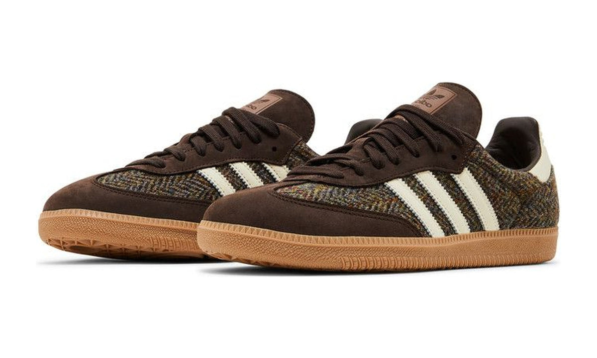 adidas Samba OG Tweed Pack - Dark Brown