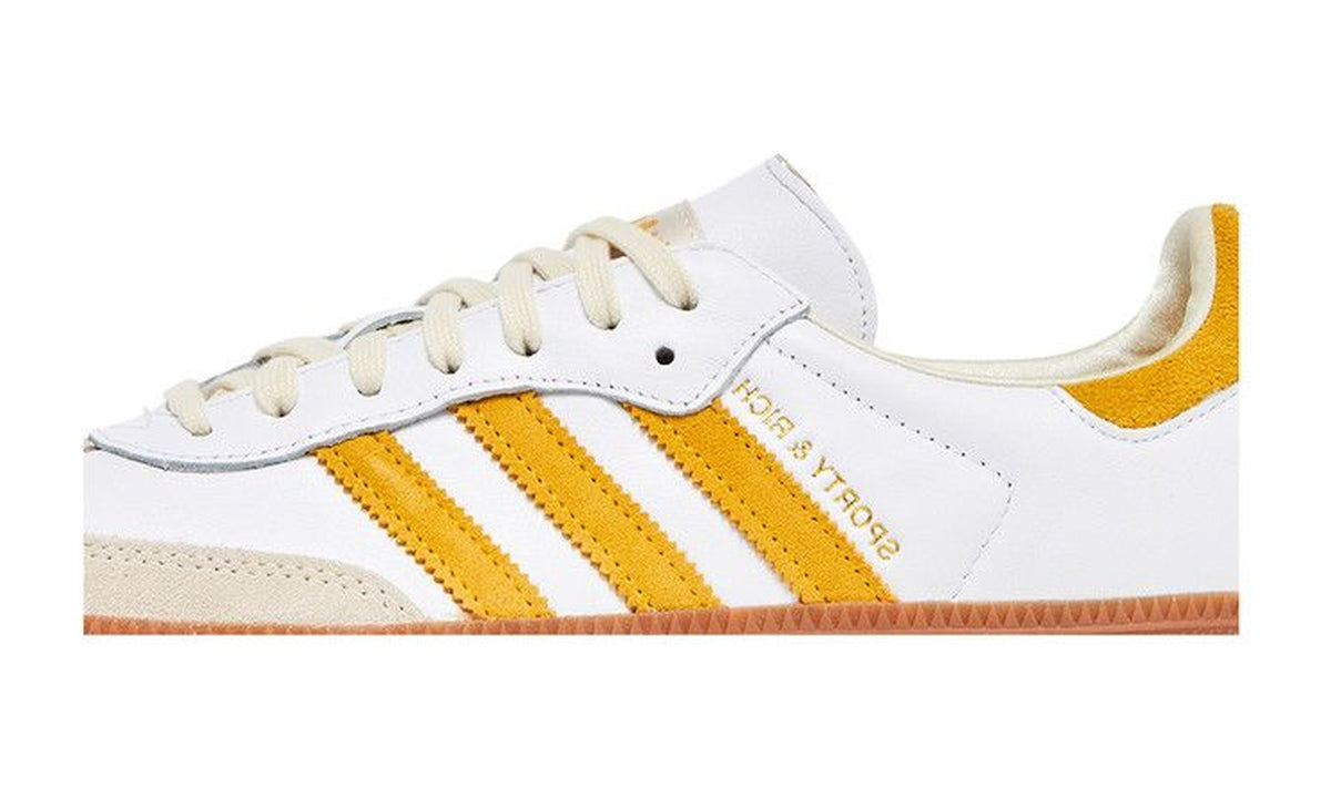 Sporty & Rich x adidas Samba OG White Bold Gold