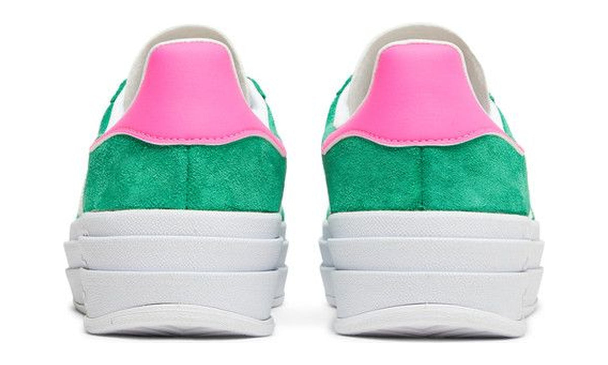 adidas Wmns Gazelle Bold Green Lucid Pink