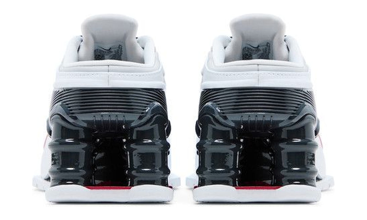 Martine Rose x Nike Wmns Shox Mule MR4 Metallic Platinum Varsity Red