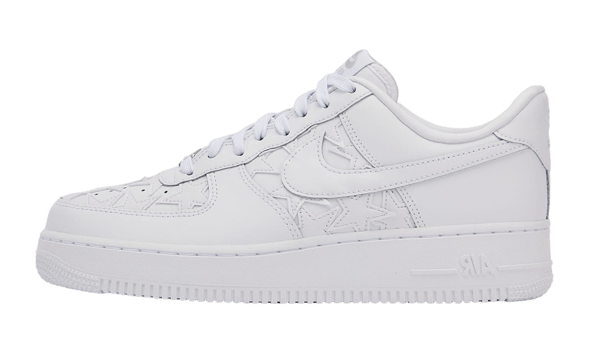 Nike Air Force 1 Low Stars Triple White White/White-Metallic Silver