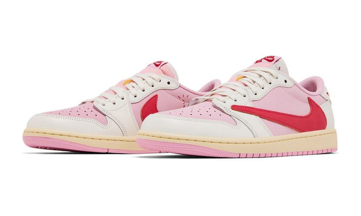 Travis Scott x Air Jordan 1 Retro Low OG Sail Tropical Pink