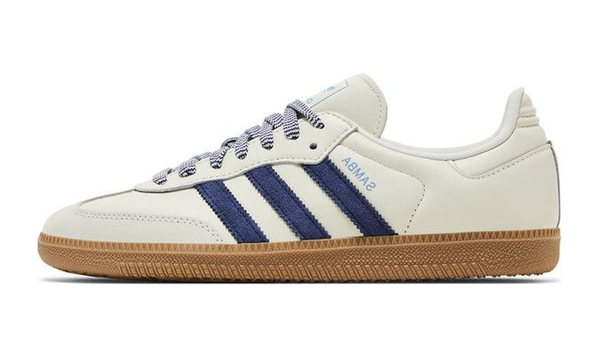 adidas Wmns Samba OG Off White Dark Blue