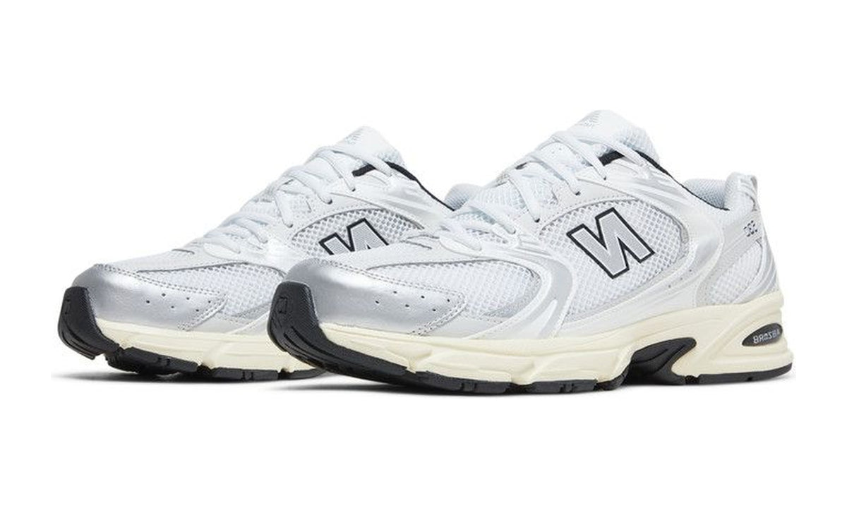 New Balance 530 White Metallic Silver