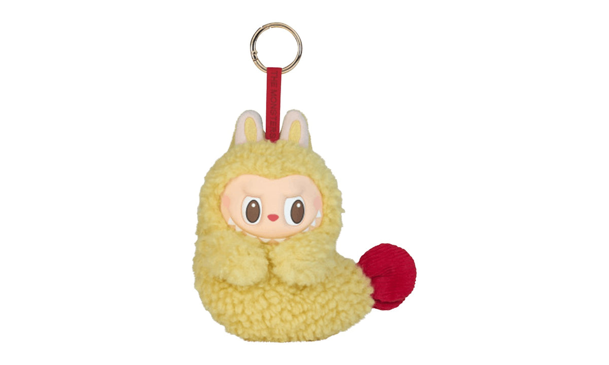Pop Mart Labubu THE MONSTERS Wacky Mart Series Earphone Case Yellow