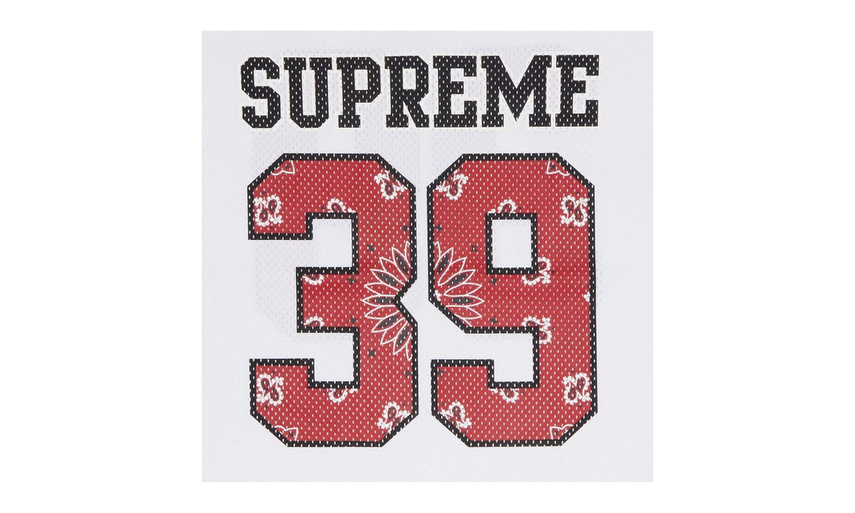Supreme Bandana Football Jersey White