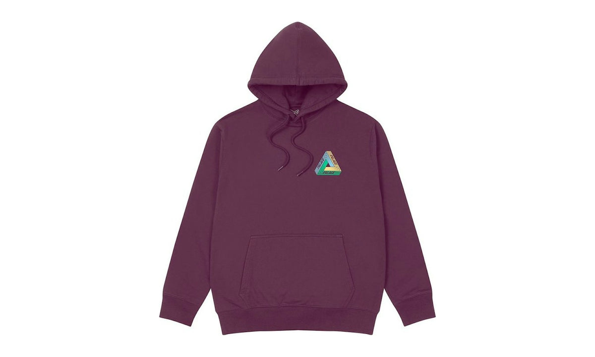 Palace Tri-Dart Hood Burgundy