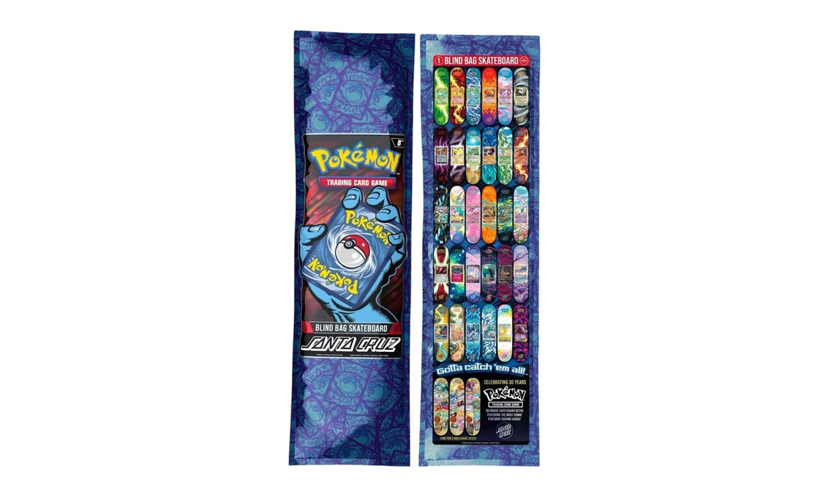 Santa Cruz Skateboards X Pokemon 2026 Skateboard Deck Blind Bag