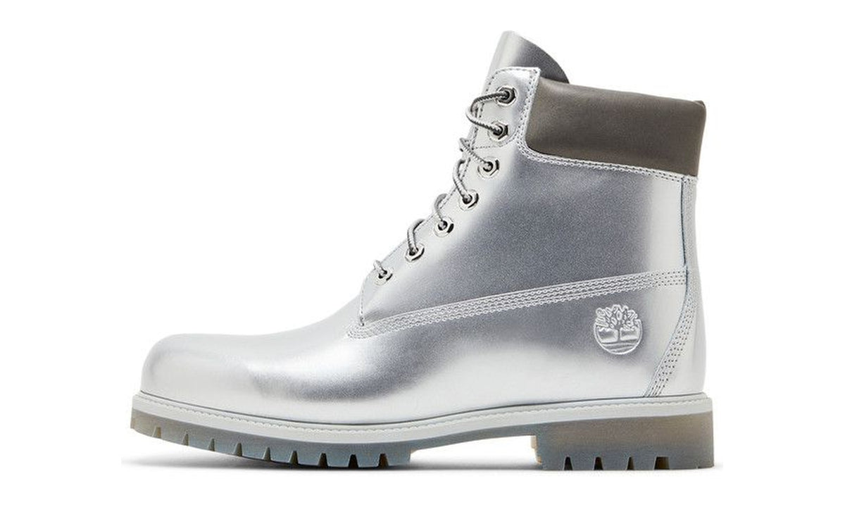 Veneda Carter x Timberland 6 Inch Premium Boot Silver