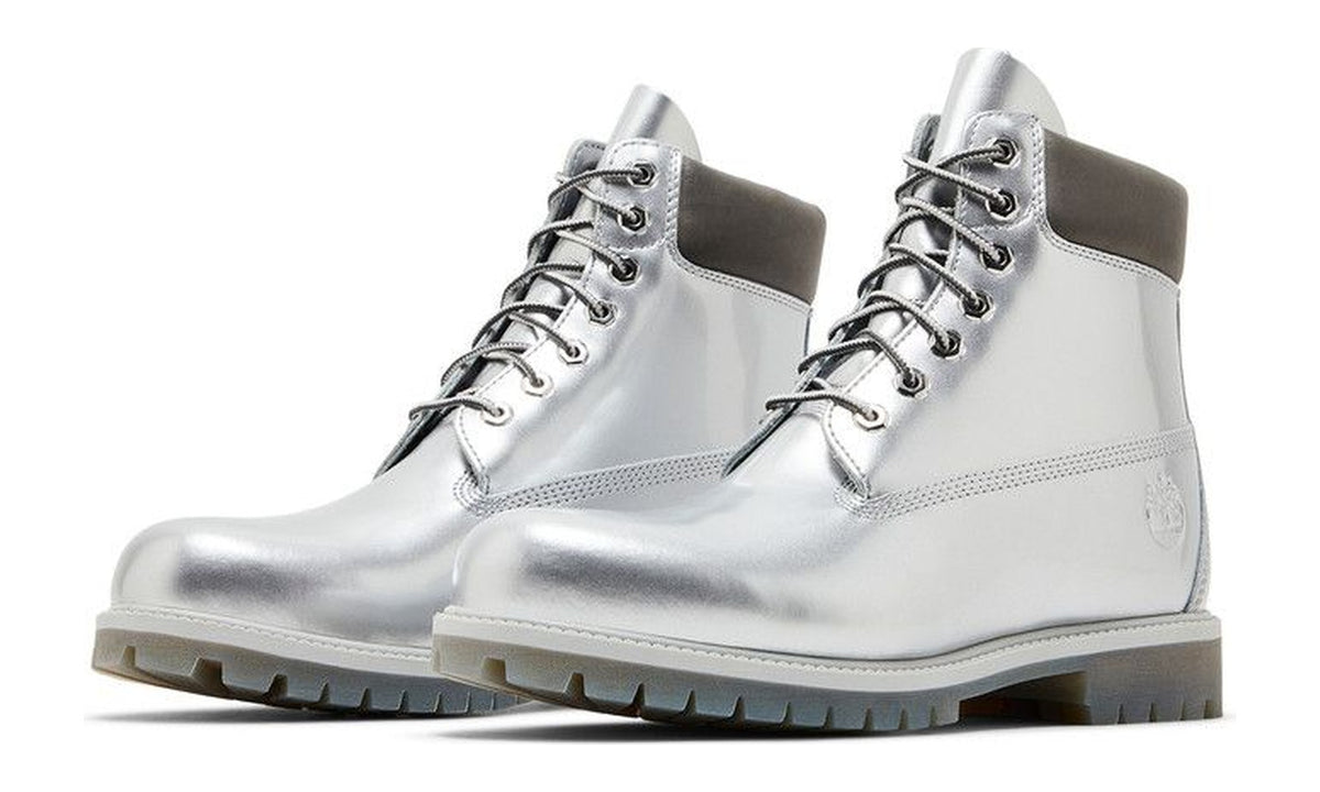 Veneda Carter x Timberland 6 Inch Premium Boot Silver