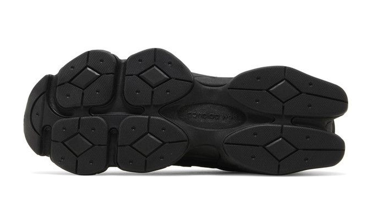 New Balance 9060 Triple Black Suede Patent
