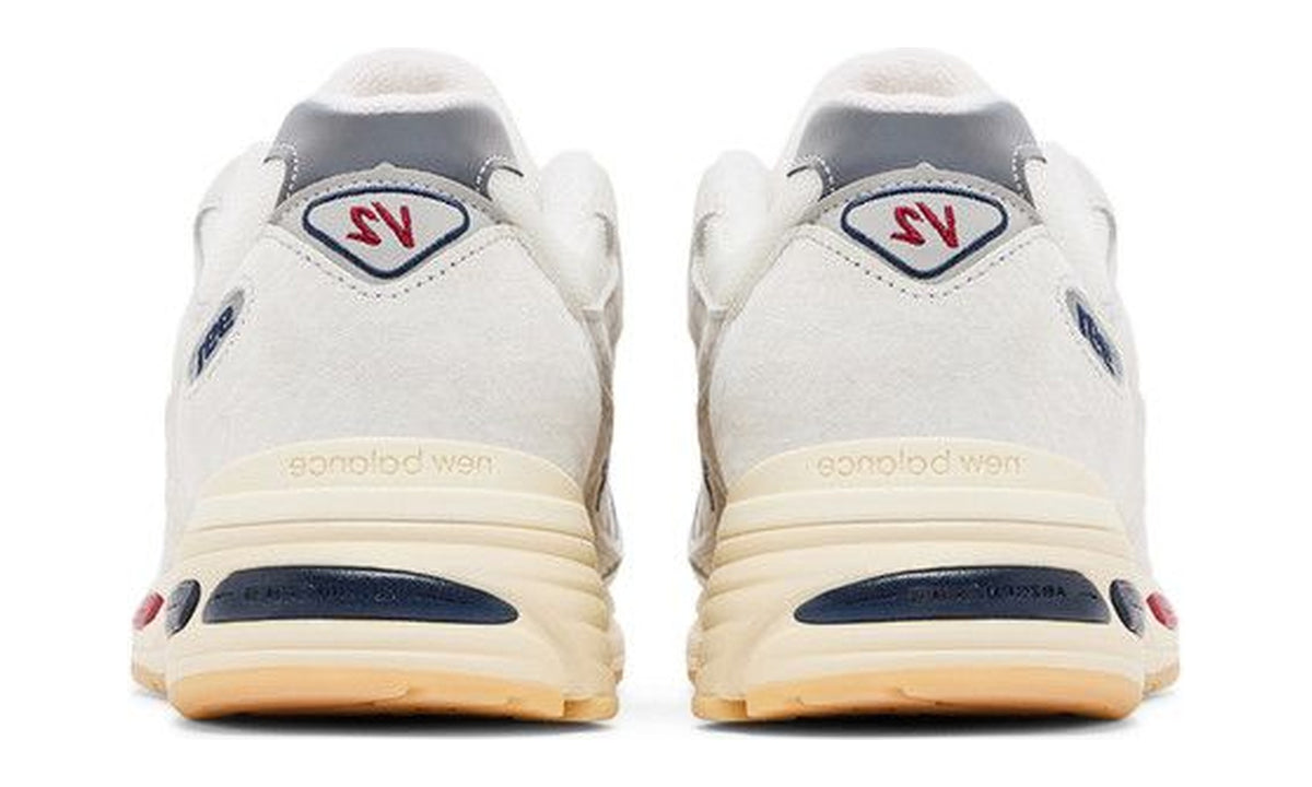 New Balance 991v2 Made in England Vintage Sport Pack - White