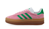 Adidas Gazelle Bold True Pink Green Cloud White