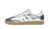 Adidas Samba OG Silver Metallic Cracked Leather