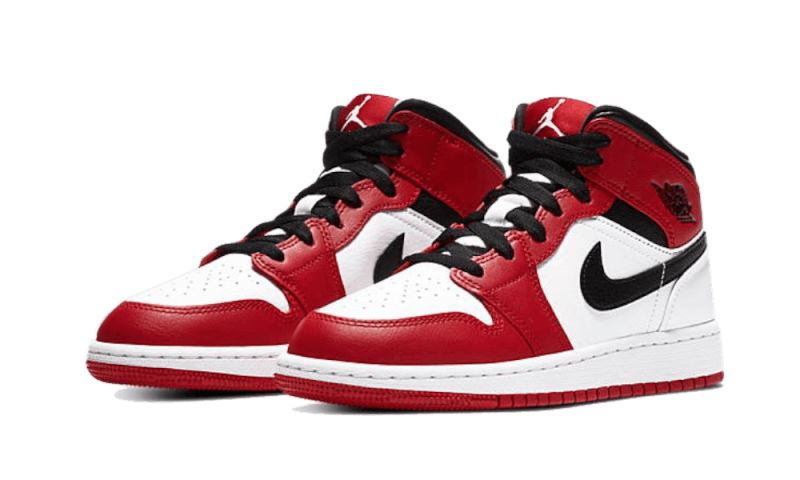 Air Jordan 1 Mid Chicago White – limitierter Sneaker bei Shade Studios