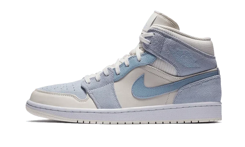 Air Jordan 1 Mid Mixed Textures Blue – limitierter Sneaker bei Shade Studios