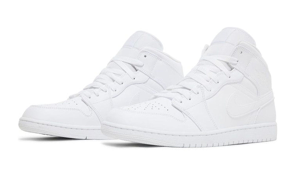 Air Jordan 1 Mid Triple White