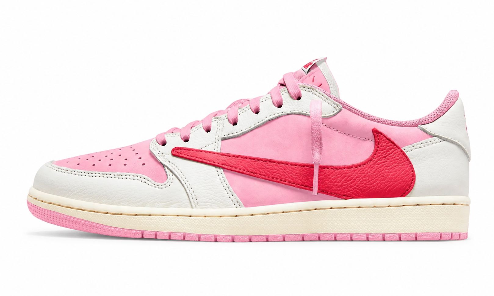 Air Jordan 1 Retro Low OG SP Travis Scott Sail Tropical Pink sneakers Air Jordan 
