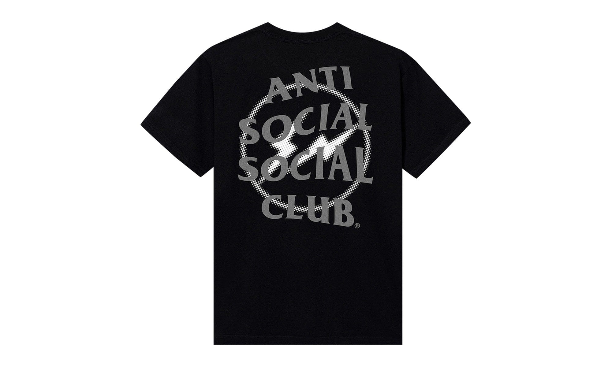 Anti Social Social Club x Fragment Design Half Tone Logo Tee Black/Grey