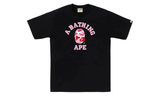 BAPE ABC Camo College Tee (SS25) Black/Pink