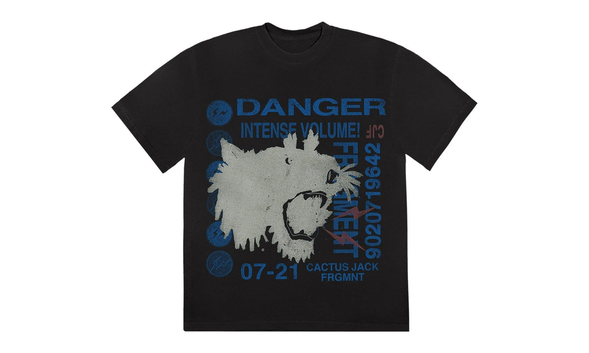 Cactus Jack by Travis Scott For Fragment Danger Tee Black