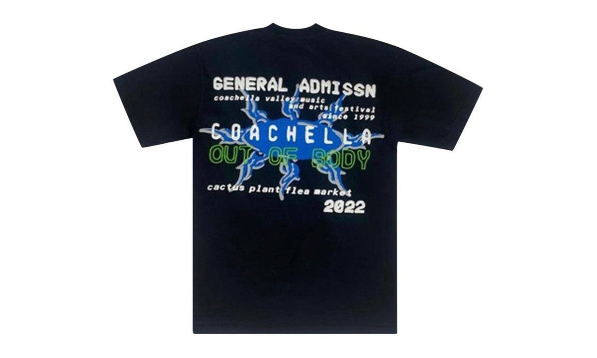 Cactus Plant Flea Market x Coachella Tee Black/Blue