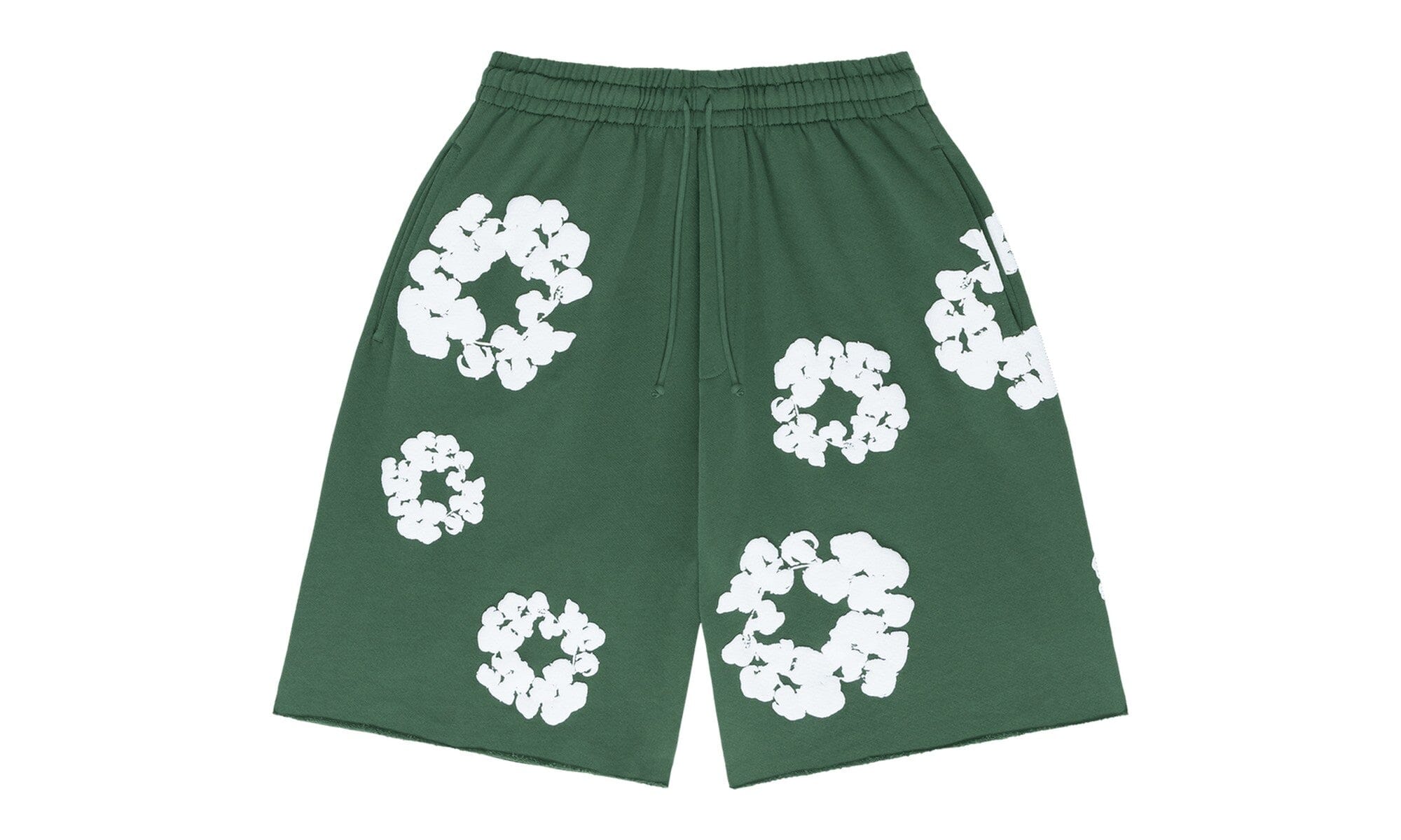 Denim Tears The Cotton Wreath Shorts Green